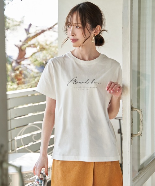 ikka（イッカ） tシャツ 半袖 「プチプラ1990円（税抜）」冷感ロゴ