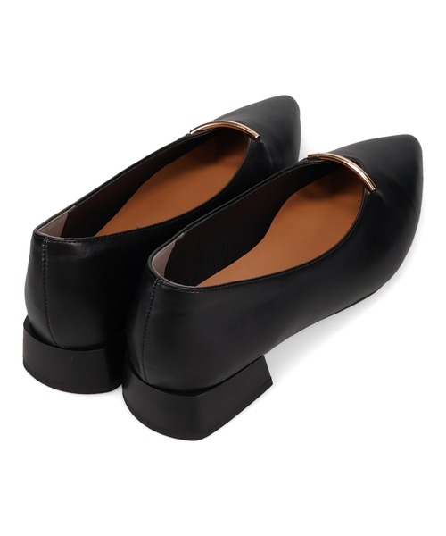 「ORiental TRaffic」 フラットパンプス 41 レッド レディース_画像3