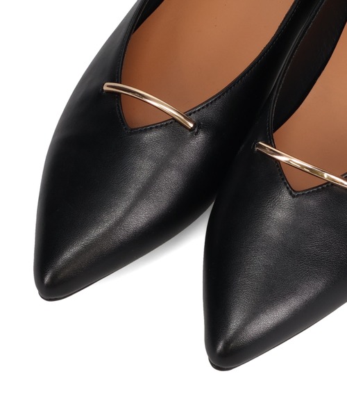 「ORiental TRaffic」 フラットパンプス 41 レッド レディース_画像5