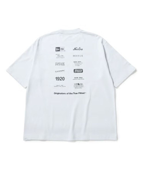 NEW ERA（ニューエラ） tシャツ 「NEW ERA」半袖 オーバーサイズド