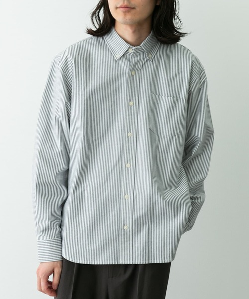「URBAN RESEARCH Sonny Label」 長袖シャツ X-LARGE グレー メンズ_画像4