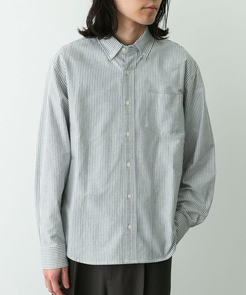 「URBAN RESEARCH Sonny Label」 長袖シャツ X-LARGE グレー メンズ_画像5