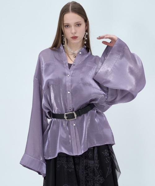 HARE（ハレ） ブラウス シャツ ワイドシアーシャツ(HARE) レディース 