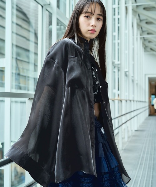 HARE（ハレ） ブラウス シャツ ワイドシアーシャツ(HARE) レディース 