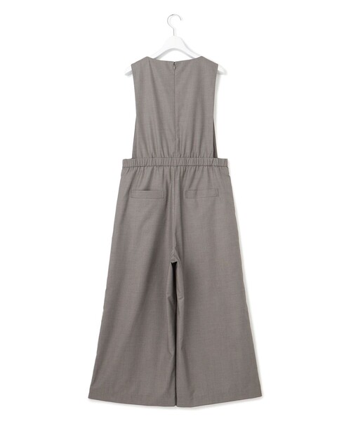 「J.PRESS YORK STREET」 オールインワン F グレー レディース_画像2