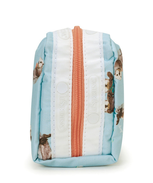 【値下げ】LeSportsac フローティングシーオッターズ LeSportsac（レスポートサック） ポーチ SQUARE COSMETIC
