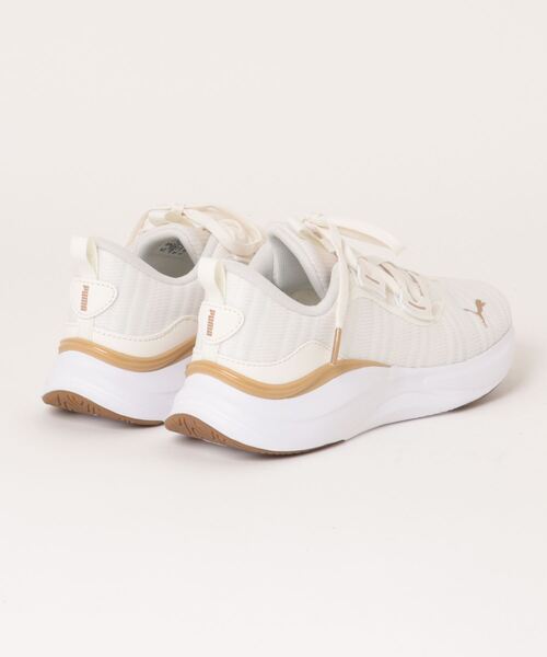 「PUMA」 ローカットスニーカー 24.0cm ワイン レディース_画像3