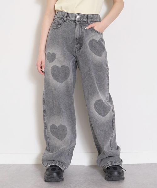 「LOVETOXIC」 「KIDS」デニムパンツ - ブルー キッズ_画像5