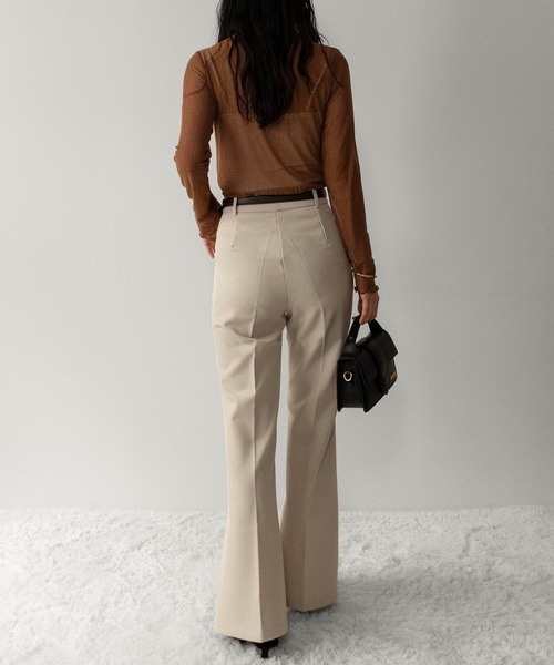 「on:nue」 スラックス SMALL グレー レディース_画像9