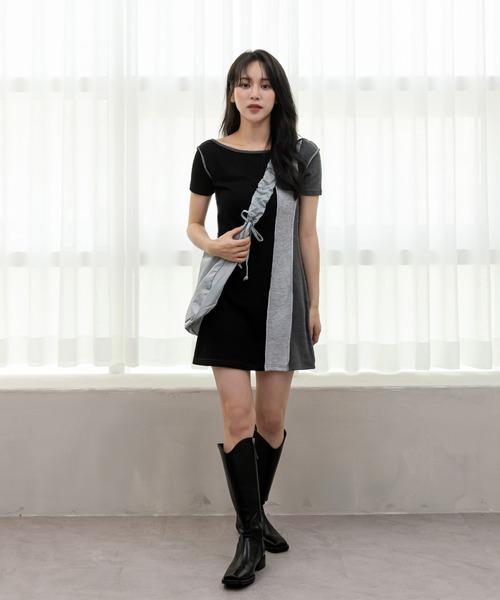 「UNE MANSION」 ショルダーバッグ ONE SIZE ブラック レディース_画像3