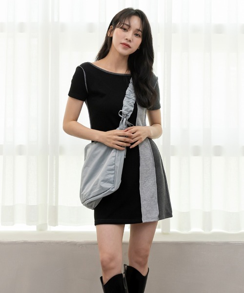 「UNE MANSION」 ショルダーバッグ ONE SIZE ブラック レディース_画像5