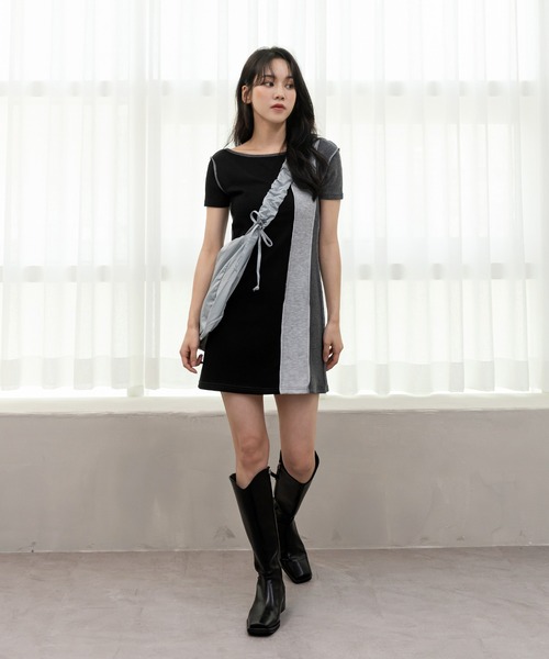 「UNE MANSION」 ショルダーバッグ ONE SIZE ブラック レディース_画像9