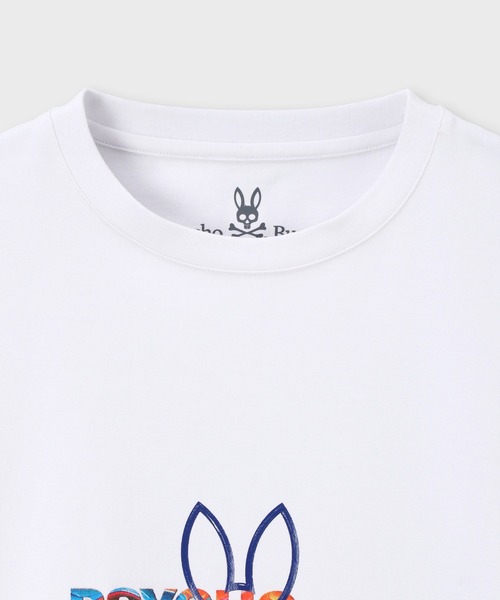Psycho Bunny（サイコバニー） tシャツ ネオンロゴ バックプリントT