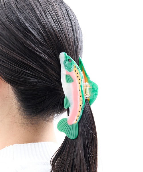 gargle（ガーグル） ヘアクリップ ガーグル：ニジマス ヘアクリップ