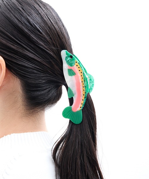gargle（ガーグル） ヘアクリップ ガーグル：ニジマス ヘアクリップ