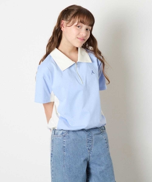 a.v.v（アー・ヴェ・ヴェ） tシャツ 「140-150」「男女兼用」襟付き