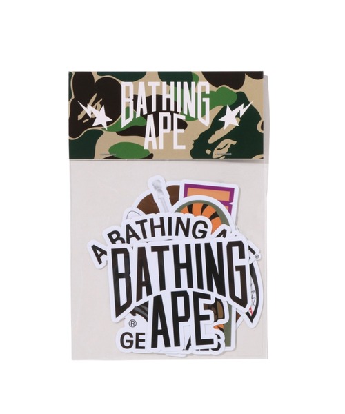 A BATHING APE（アベイシングエイプ） ステッカー BAPE STICKER SET