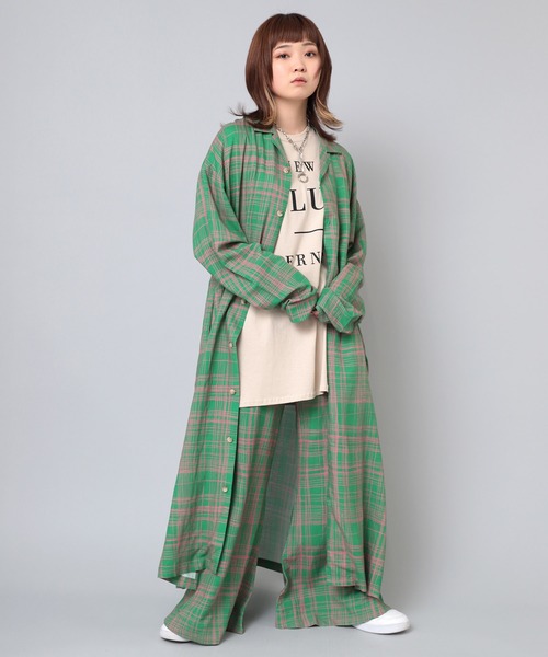「RNA」 イージーパンツ MEDIUM ホワイト×レッド レディース_画像5