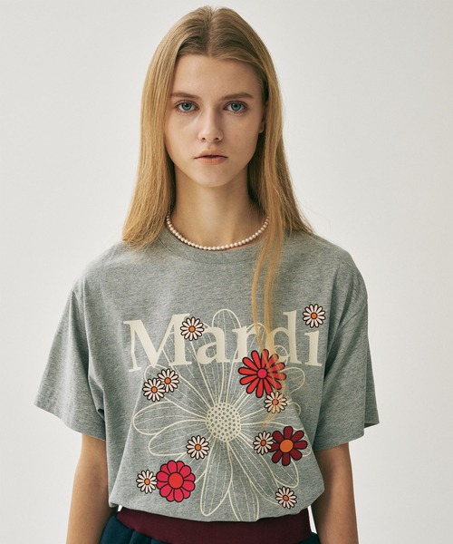 「Mardi Mercredi」 半袖Tシャツ FREE ベージュ系その他2 レディース_画像4
