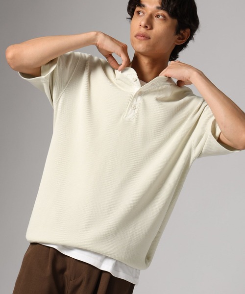BAYFLOW（ベイフロー） ヘンリーネック tシャツ 「セットでお得
