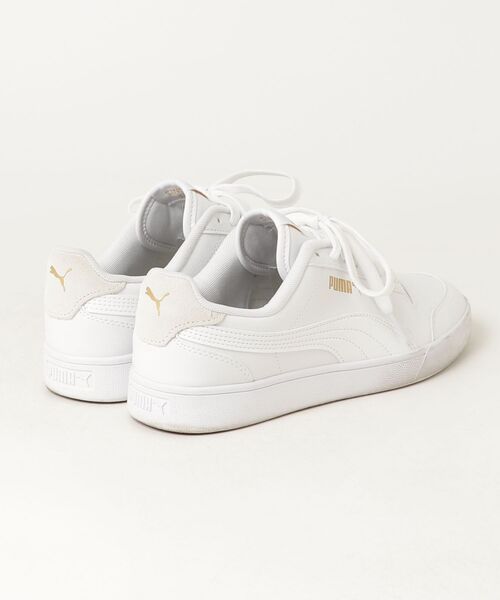 「PUMA」 ローカットスニーカー 25cm ホワイト レディース_画像2