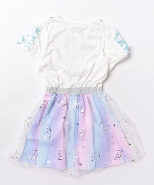 「ANAP kids」 「KIDS」ドッキングワンピース 130 ホワイト キッズ_画像3