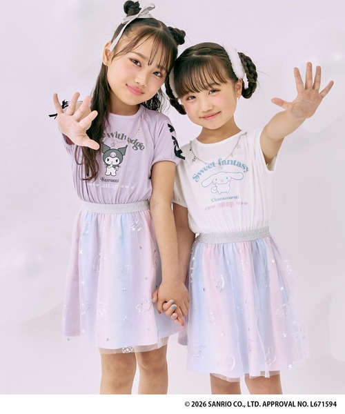 「ANAP kids」 「KIDS」ドッキングワンピース 130 ホワイト キッズ_画像4