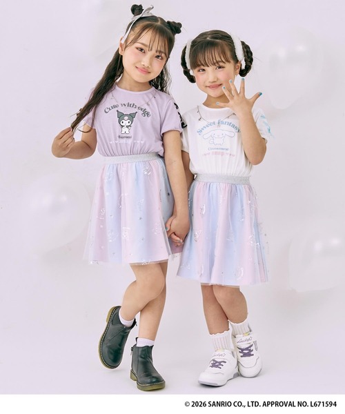 「ANAP kids」 「KIDS」ドッキングワンピース 130 ホワイト キッズ_画像6