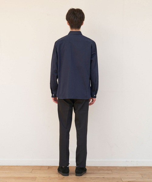「Pitta Re:)」 長袖シャツ LL ネイビー メンズ_画像7