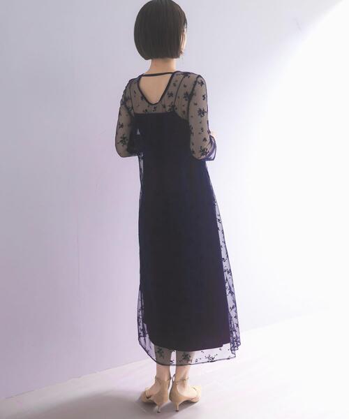 ワンピース kaene フロッキーベロア2WAYドレス : ZOZOTOWN Yahoo!店