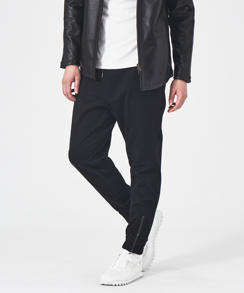 クードル　テーパードパンツ 5351 POUR LES HOMMES パンツ 裾ZIP スリム テーパード パンツ メンズ