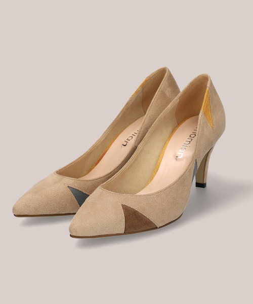 限定SALE低価 パンプス PayPayモール店 - 通販 - PayPayモール パッチワークデザイン パンプス (7.0cmヒール) ZOZOTOWN 定番最新作