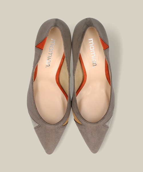 限定SALE低価 パンプス PayPayモール店 - 通販 - PayPayモール パッチワークデザイン パンプス (7.0cmヒール) ZOZOTOWN 定番最新作