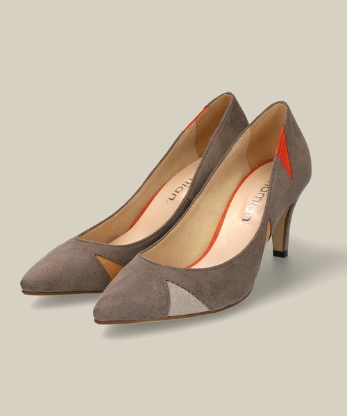 限定SALE低価 パンプス PayPayモール店 - 通販 - PayPayモール パッチワークデザイン パンプス (7.0cmヒール) ZOZOTOWN 定番最新作