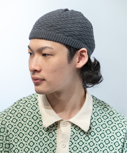 Fab ニット帽 ニットキャップ fab 模様編み イスラムワッチ