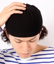 Fab（ファブ） ニット帽 ニットキャップ 模様編み イスラムワッチ