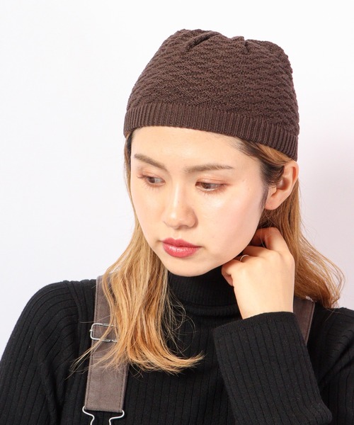 Fab（ファブ） ニット帽 ニットキャップ 模様編み イスラムワッチ