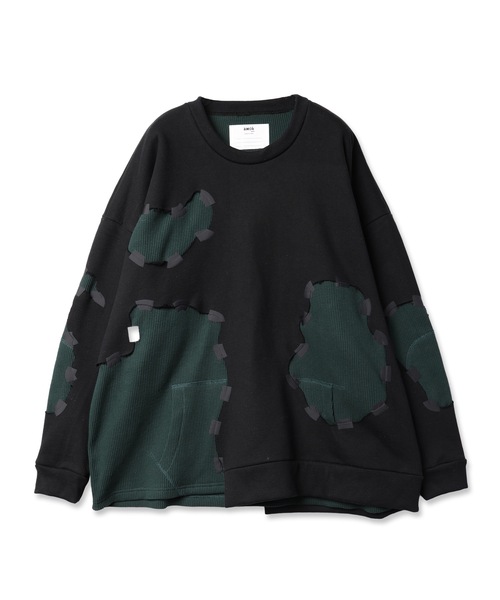 amok トレーナー スウェット DAMAGE HANDWELDER SWEAT SHIRT メンズ 