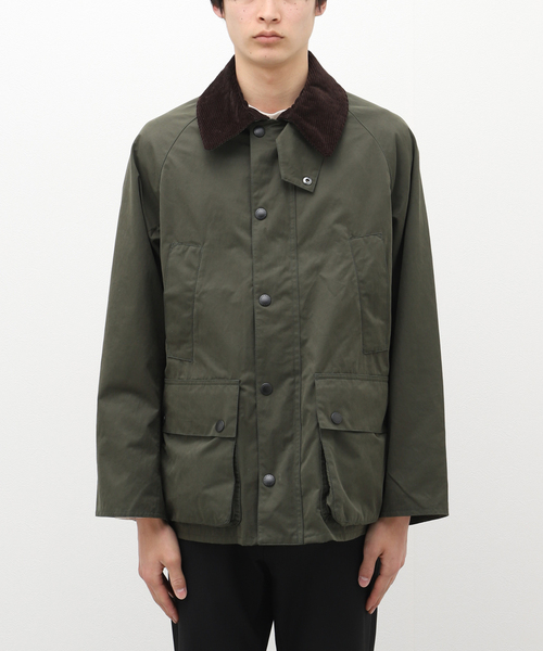 ジャケット・アウター Barbour BEDALE Green Barbour Bedale Jacket Men's Size C38 97CM oiled cotton Sage