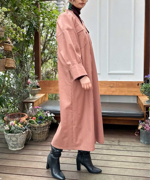 AVIE（アビィ） シャツワンピース ツイルシャツワンピース : ZOZOTOWN