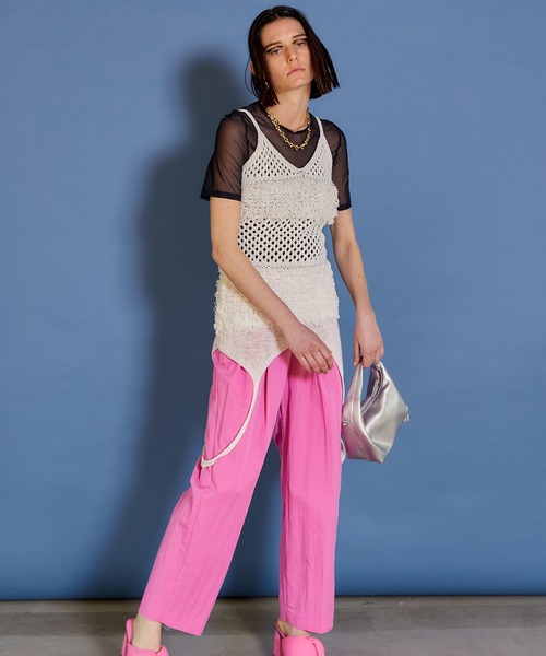 チュニック Loop Fringe Camisole Tunic/ループフリンジキャミチュニック「MAISON SPECIAL/メゾンスペシャル」_5