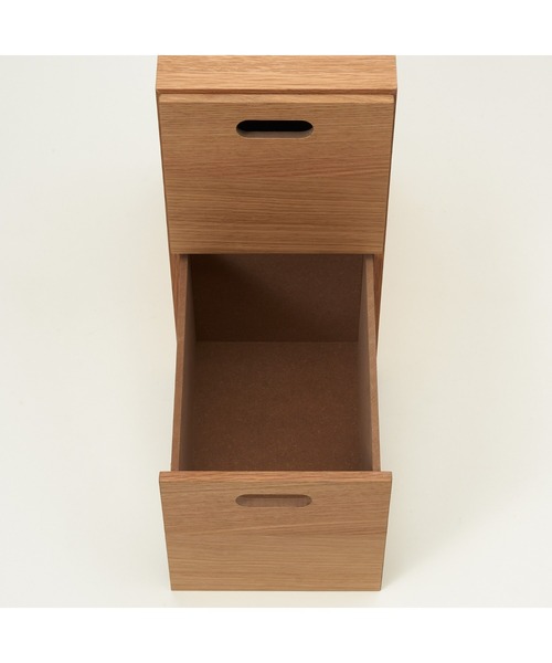 無印良品（MUJI） 家具 スタッキングチェスト・ハーフ・引出し・2個