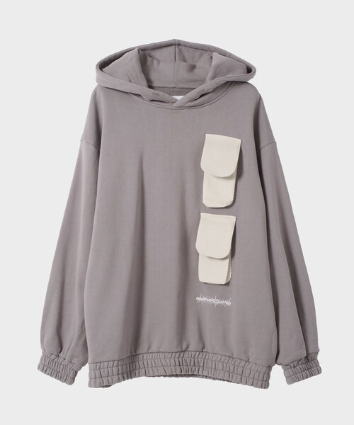 SHAREEF（シャリーフ） パーカー POCKET HOODIE メンズ : ZOZOTOWN