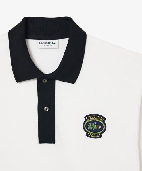 LACOSTE（ラコステ） ポロシャツ オーバルエンブレムコントラスト