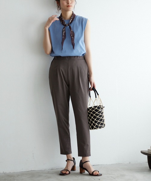 Tuche パンツ Tuche/トゥシェ ストレッチパンツ テーパード