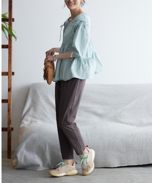 Tuche パンツ Tuche/トゥシェ ストレッチパンツ テーパード