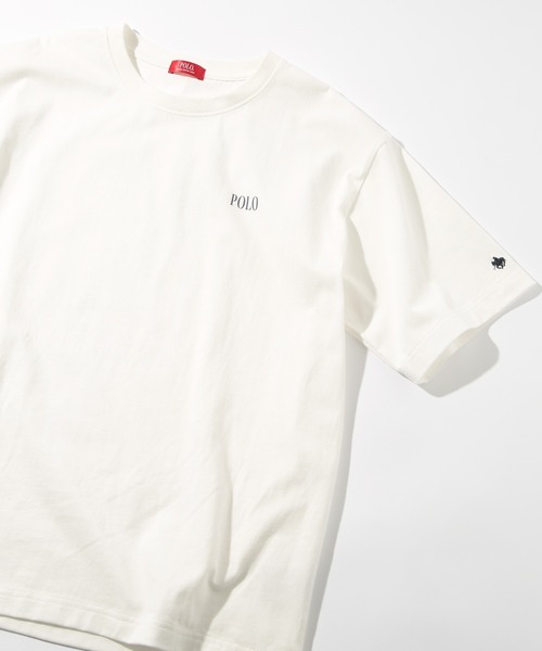 tシャツ Tシャツ レディース 「POLO BCS」Mini POLO oversize print Tee　ミニポロ ワンポイントロゴ　オーバーサイ｜zozo｜20