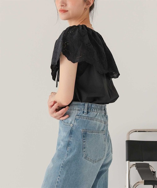 リメイク　刺繍　レース　シャツ　ブラウス　ボレロ　ヴィンテージ リメイク 刺繍 レース シャツ ブラウス ボレロ ヴィンテージ