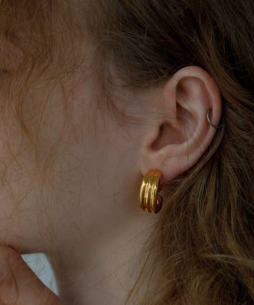 イヤリング 「IRIS 47」vif earring/ヴィフ イヤリング レディースの画像