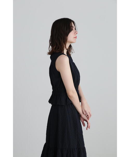 JILL STUART ブラウス シャツ ドビーサッカーシャーリング